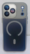 MagSafe iPhone 17 Pro Max Case with  Camera Cover – Grey / Black
