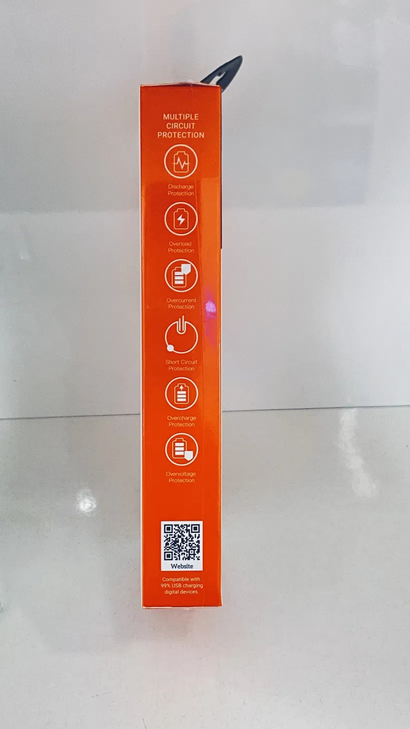Hoco J164 Outdoor Solar Power Bank 8000mAh — IP65 Waterproof, Dual Flashlight & Compass