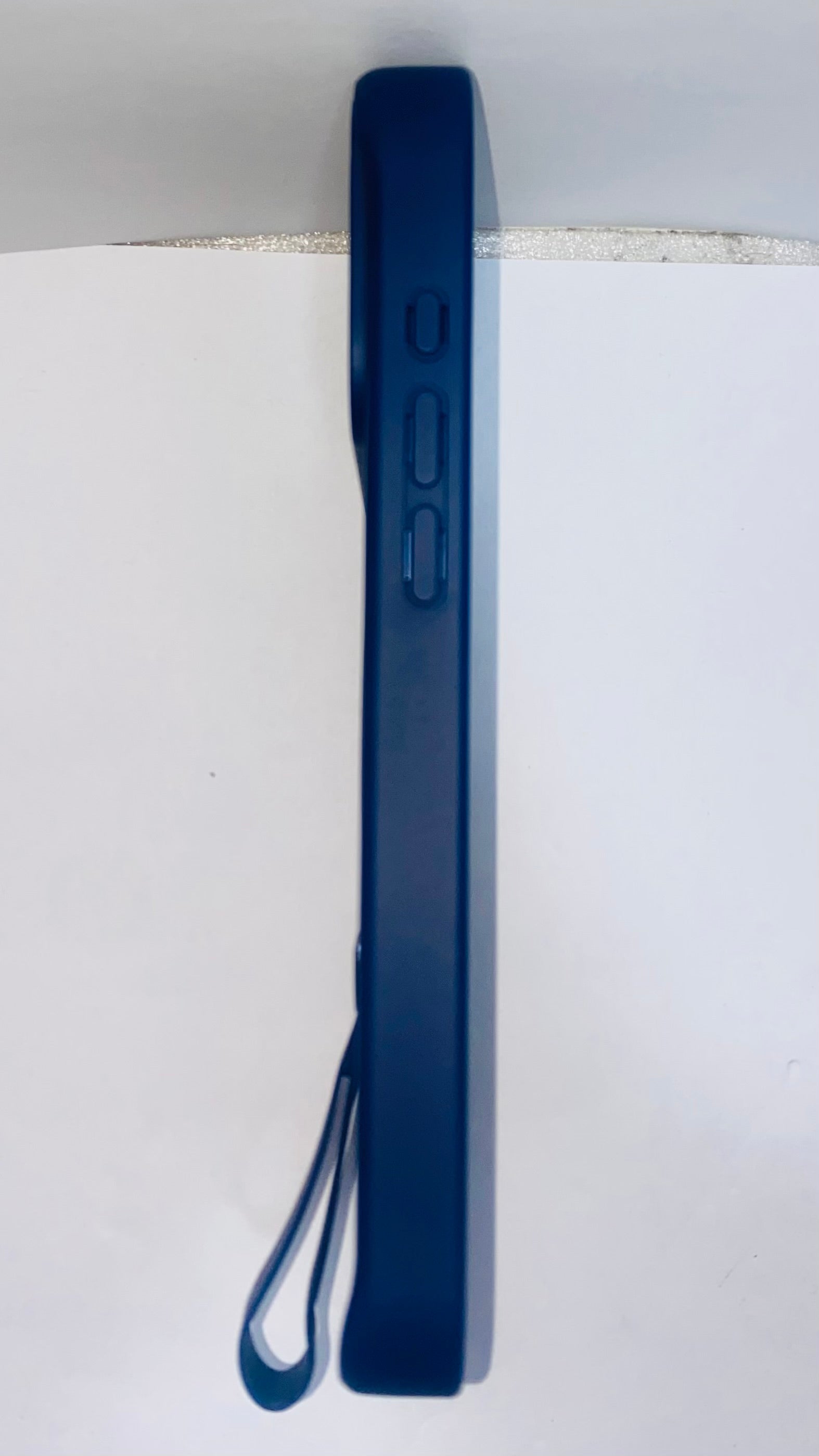 Blue Carbon Fibre iPhone 17 Pro Max case with a MagSafe ring + kickstand