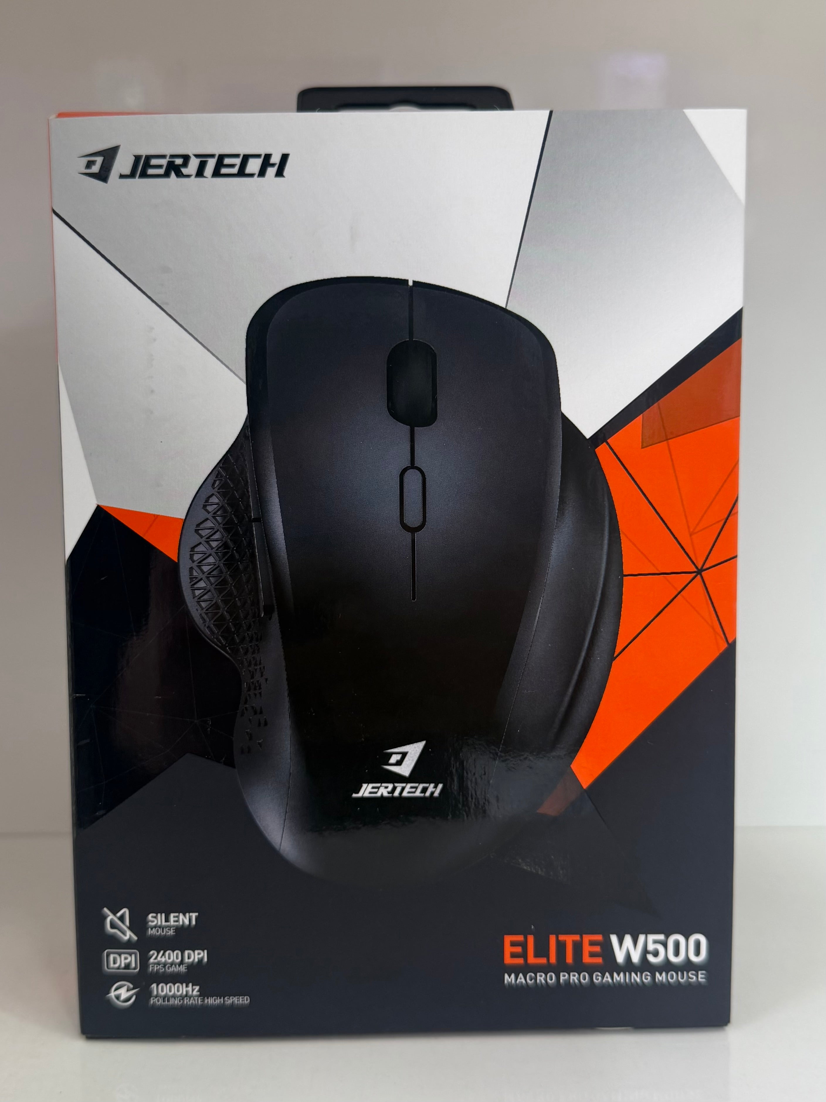 Wireless Gaming Mouse | BT + 2.4GHz Dual Mode 6D Ergonomic Mouse – Matte Black