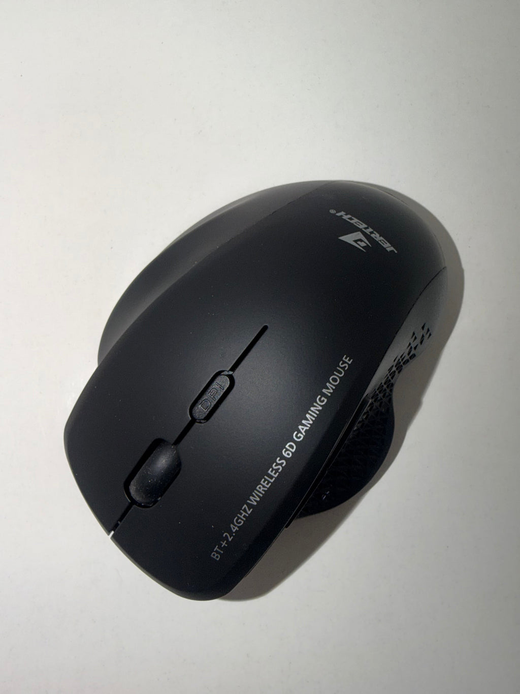 Wireless Gaming Mouse | BT + 2.4GHz Dual Mode 6D Ergonomic Mouse – Matte Black