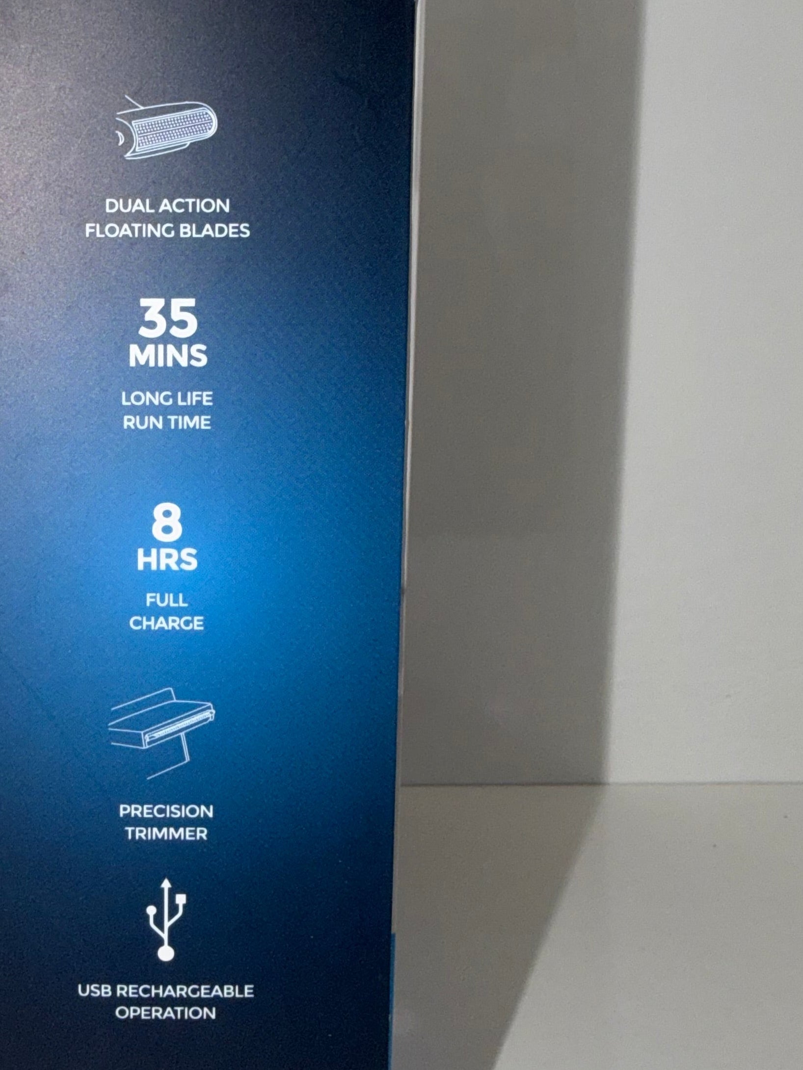 Paul Anthony Pro Series 2 Electric Foil Shaver – Dual Action Floating Blades, USB Rechargeable