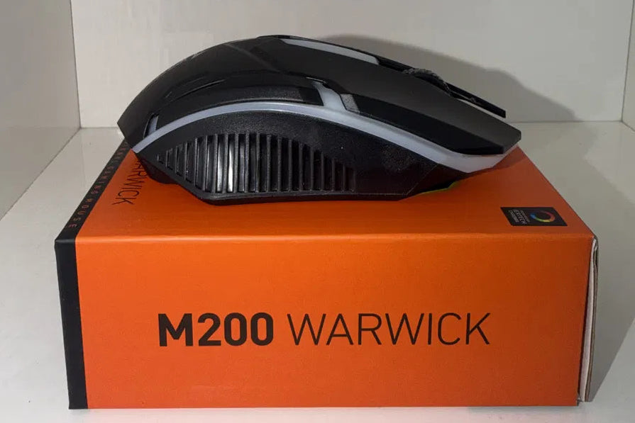 Jertech M200 Warwick Professional RGB Gaming Mouse | Wired USB | Jertech Chroma Lighting – Black
